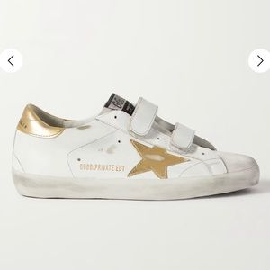 Golden Goose Old School Velcro Sneakers